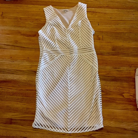 Charlotte Russe Dresses & Skirts - Cream Striped dress